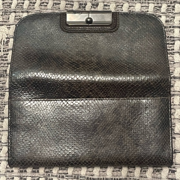Coach Python Wallet Brown/Black - Picture 5 of 7